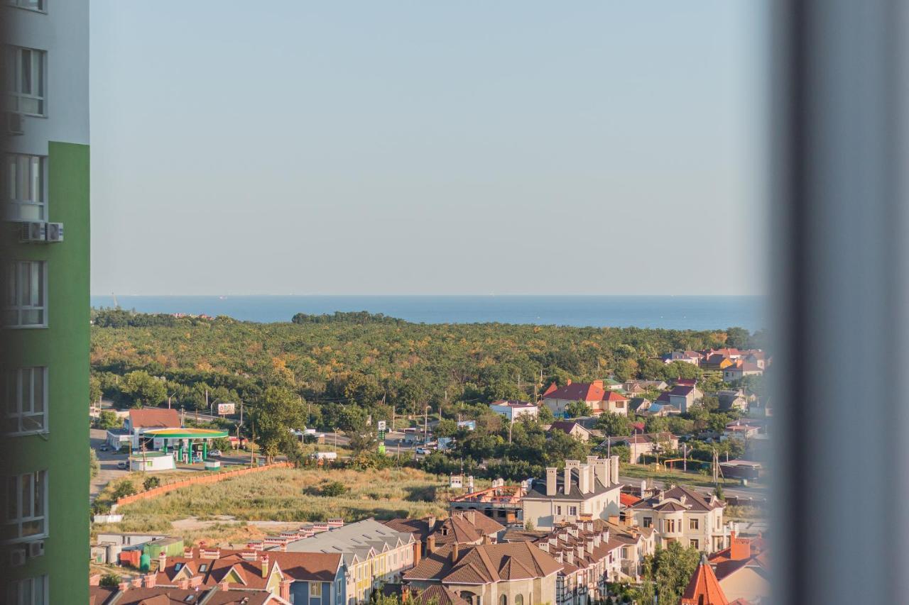 Уютная Квартира В Жк Острова Kryžanivka Exteriér fotografie